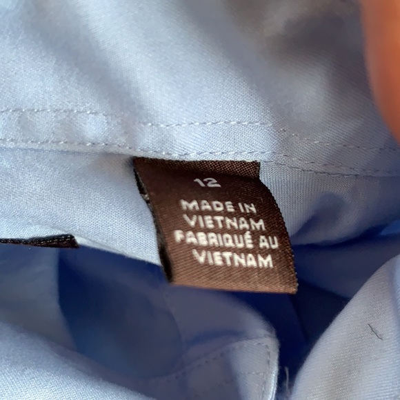 Michael Kors Boys Dress Shirt sz 12 - Picture 2 of 5